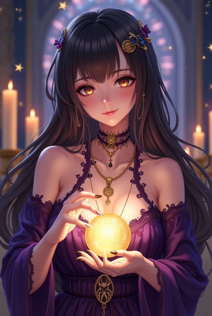(best quality,4k,8k,highres,masterpiece:1.2),ultra-detailed,(realistic,photorealistic,photo-realistic:1.37),warm and cozy lighting,a girl enjoying her time in a dreamy galaxy, surrounded by constellations, with a magnificent temple and twelve towering Buddha statues in the background, stars dancing around her, a face with exquisite features, adding an alluring atmosphere