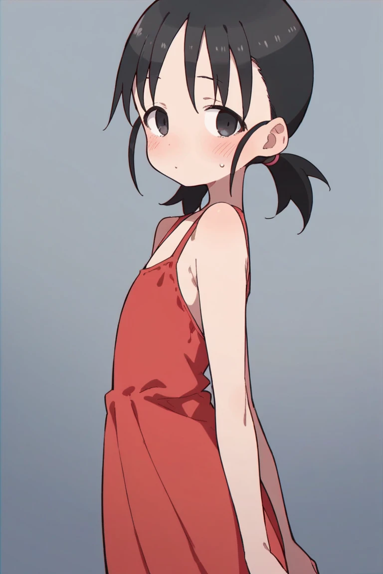 ,東山翔 / HIGASHIYAMA SHOW Artstyle, 1girl, petite, realistic, short girl, flat chest, clothes, pose,