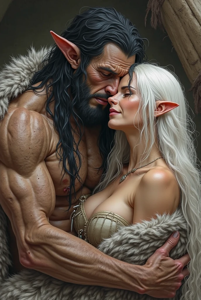 (extremely skimpy, revealing outfits), (white-haired elf girl:1.4 ) and (a big white wolf:1.4) ) make love, covered in mud and tightly embraced, passionately in the mud, while a ranger (Christian Bale) looks on grinning. (masterful hero portrayal in a heroic pose), (epic fantasy masterpiece full of irony), (detailed faces and full-body view), (dark mixture of macabre horror and black humor),high quality, (RAW photo, best quality), (realistic, photorealistic: 1.4), (extremely delicate and beautiful: 1.4), amazing, fine details, masterpiece, ultra detailed, high resolution, best illustration, best shadow, intricate, ( extremely intricate: 1.2), (exquisitely detailed skin), cinematic light, perfect anatomy, (cool color: 1.4), sharp focus, 8k UHD, DSLR, (Fujifilm XT3),(estilo cinematográfico :1.4), (efectos cinematográfico :1.4), (colores cinematográfico), (architecture,floating islands,bioluminescent flora neón blue ,atmospheric fog,intricate alien flora and fauna:1.4 ), (masterpiece:1.2,Exceptional Quality,mirror-like,Cinematic Experience),8k,wallpaper,Italy,Grotta Azzurra,(Diffuse reflection of light:2.0), (fondo luz azul neón partículas flotantes, agua mágica:1.4)