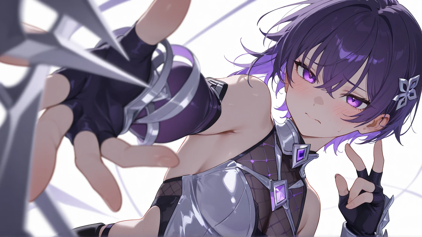 Dark_Persona, {An extremely handsome boy}, 8K wallpaper, {{{Masterpiece}}}，Exquisite facial features，(((best qualityer))), ((Ultra-detailed)), ((illustration))，((purple leotard:1.2)),Bare lower body，Masturbation，((Tentacle sex:1.5)),Black eyes，((Shut your mouth:1.5)),the hair，((Purple cardigan:1.2)),cum on bodyl,how to，The erection，Play with your ，tentaculata，fond violet，Oral sex，Squeeze sperm，Orgasmic face，Desire face，Loving pupils，mental control，depraved，Shooting in the armpit，cum on facial，cum dripping，Red tongue，lanky，((sleeveless tops))，((of a shirtless))