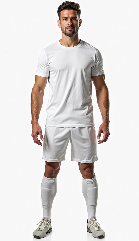 High school boy, soccer player, skinny, six-pack, Thai, high resolution, soccer socks, soccer shoes, wearing white underwear