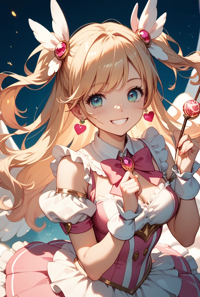 nsfw:1.1, high resolution:1.7, incredibly absurdres, kawaii:1, cute:1.5, hires.fix,anime visual:1,incredibly fine illustration,8k,masterpiece:1.2,best quality, high quality, exquisite, beautiful,insanely detailed, intricate detailed, extremely detailed, Super Definition,ultra high res, Super Resolution, best aesthetic, ultra detailed:1.5,best quality, perfect face, detailed face, masterpiece:1.2, illustration:1.2, 8k cg wallpaper, stunning art,absurdres,octane render,ultra hires, 
Japanese Actress,(Idol),18yo,Beautiful,(Cute and lovely),cute girl,((anime elf with extremely cute and beautiful blonde hair)),((((blonde hair:1.35,colored inner hair,ear breathing)))),(((green_eyes:1.3))),intricate eyes,beautiful detailed eyes,symmetrical eyes,big eyes:1.5,enchanting bright eyes studded with gold and silver dust,(((pinky skin,glowing_skin,lustrous skin:1.5,bright skin: 1.5,skin tanned,shiny skin,very shiny skin,shiny body,plastic glitter skin,exaggerated shiny skin,illuminated skin))),upward breasts,waist slender,(detailed body,(detailed face)),cute,daring,zettai ryouiki,show skin,best relationship with four fingers and one thumb,Very Fine Face and Eyes,Very Fine Hair,(Perfect Anatomy),((girl trembling with sexual climax)),Garter Belt,Bare shoulders,Check out our thru-rack chokers and midi rings with chains,
1girl,(magical girl flying in the night sky),(Holding a magic wand:1.3),Are standing,(cleavage),big ass,(thigh focus),pink long blonde,ponytail,Accurately drawn face,(intricate pink and white dress),Layer Dresses,super mini skirt,(I can see your butt),white leather knee high boots,vivid contrasting colors,intricately designed details,(best ratio 1 thumb,Refers to 4 books:1.3),(heart shaped pink effect:1.5),(dynamic pose),(Ghost Smile),(open your arms:1.5),(Sparks dance in the night sky:1.3)