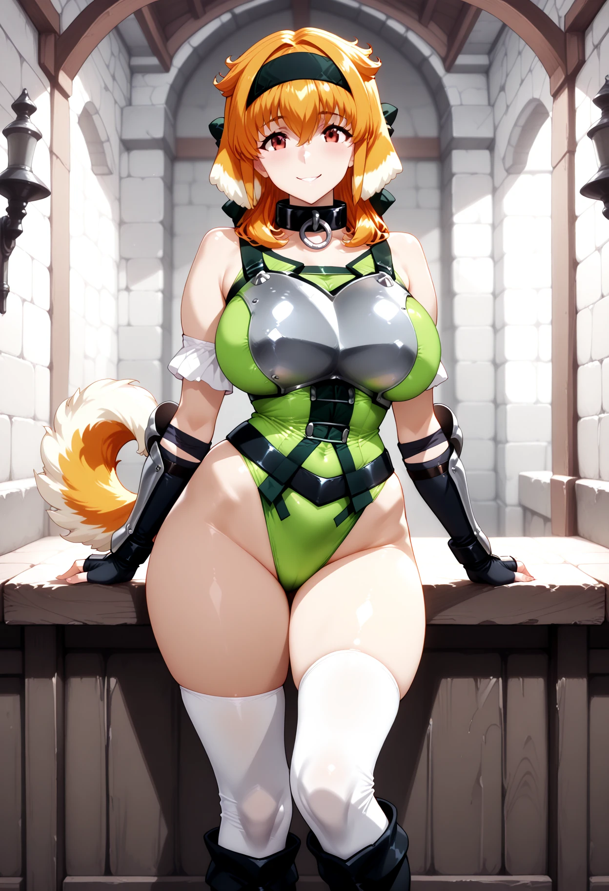 Sexy Princess Busty Warrior Thong Tail Amazonas