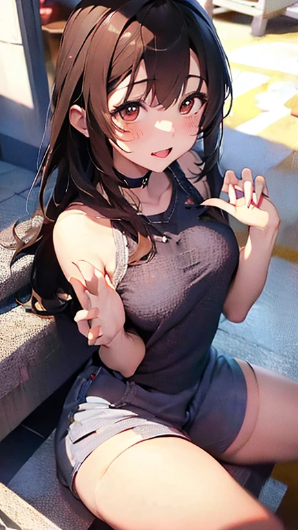 ((Highest quality, 16K, masterpiece: 1.3)), ((small胸、10 year old girl、Small Head)), Beautiful Woman with perfection Figure: 1.4, Slim Abs: 1.2, ((Beautiful glossy brown hair)), ((small: 1.4)), ((K-POPアイドル: 1.3)), ((Twin tails))、((shower, White Water)), ((field)), ((stop temporarily)), ((Fascinating)), ((ピンクのsmall美しいNipples)), (((naked足の)))、(((((frontage)))))、((Hips))、(((naked足の)))、(((Spread your legs)))、(((Split))), (((excessive cum on bady)))、超リアルな 16K cg, perfection Face, perfection, Clean Solo, (blush: 0.5),masterpiece, Professional artwork, Famous works of art, 優しくsmile, A big smile, Beautiful Eyes, ruddy skin, perfectionな指, Beautiful Hands, Depth of written boundary, Realistic: 1.3, (Cinematic composition: 1.3), (HDR: 0.1), Accent lighting, naked, smile, athletic body shape, Legs apart, Raising his leg, double eyelid, eye contact, Nipples, whole body, From head to toe、naked足、(((She is tied up with chains and confined to a dirty public toilet.)))、((Ass up wait feet))。