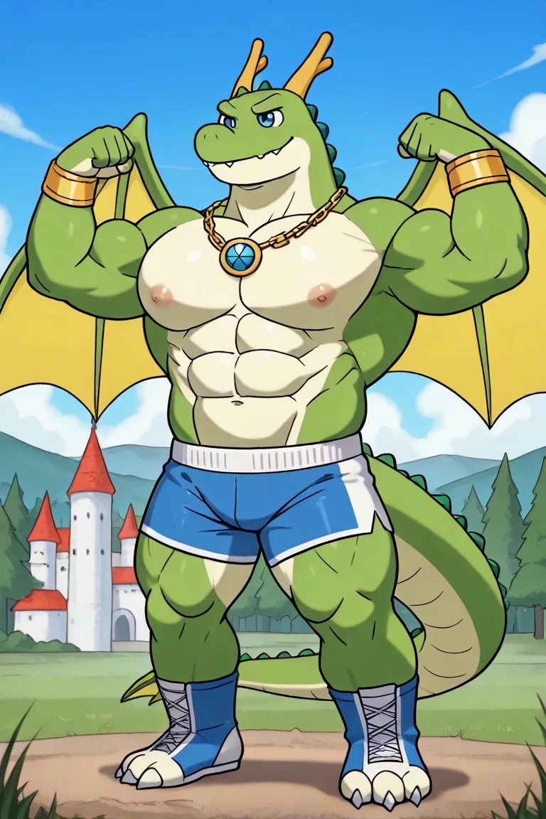 Highest quality、Sexy Baby Lizardman、Skimpy、Pink eyes without highlights、Lizard head、Shota、maleの子、male、Sweat、Embarrassing、Gay、Royal Hotel、cute、Knee-high socks、Frilled Chalk、Obscene language、Showing tongue、Topless magazine cover style illustration、bow tie、military cap、Get a tip、Belly button military uniform、navy、light blue thong panties、Transparent fabric、Pee、White mucus drips down from above、Blushing cheeks and opening your mouth wide、Rear View、Super close-up of the buttocks