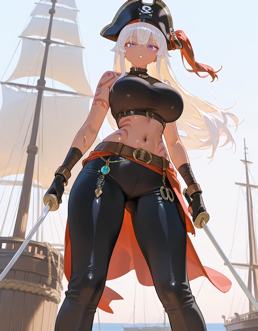anime fairy tail, personaje irene, cabello con dos colas, pecho grande, trasero grande, Curvaceous Body, rostro hermoso, vestimenta de una hechicera, un sombrero de hechicera, ojos hermosos, buena calidad, 4k. cuerpo de una mujer adulta, with good physique, atractiva.