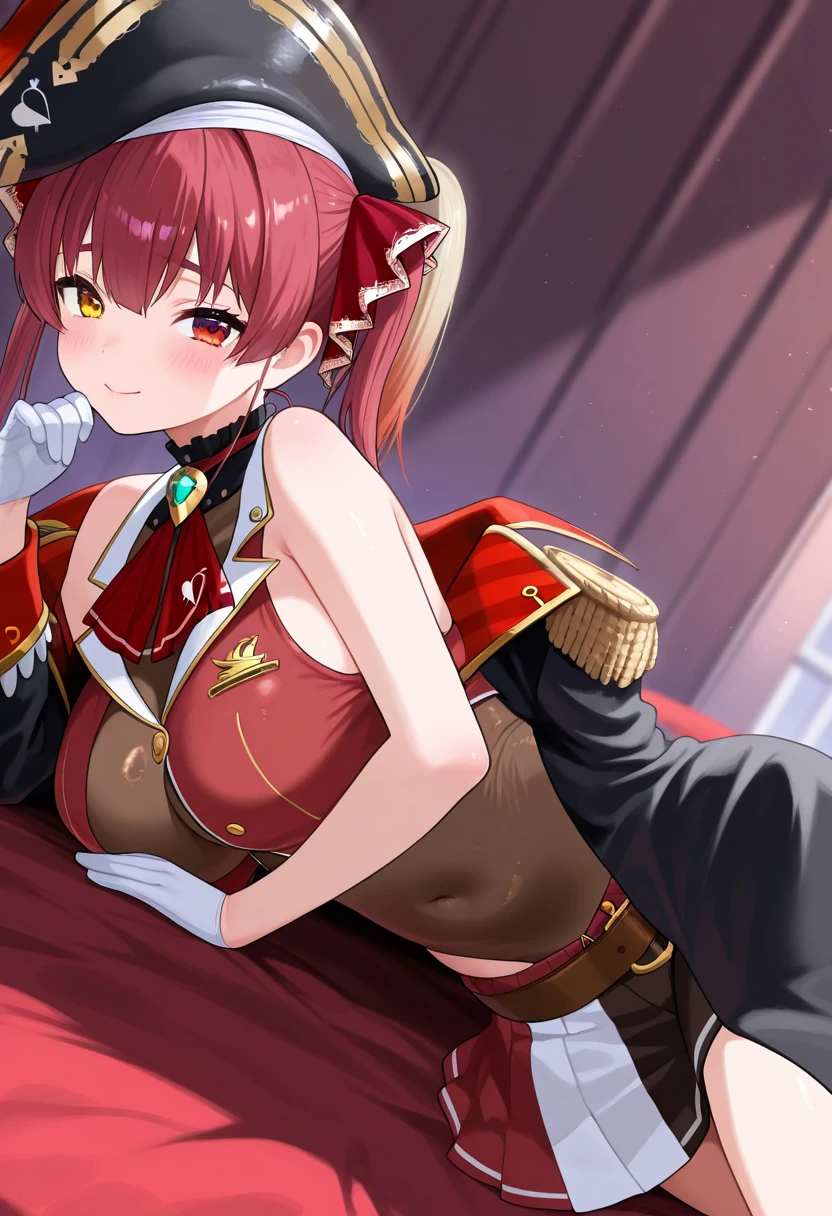 Pyra de Xenoblade, very long red hair, neckleace, breasts big, sexy hentai girl, best qualityer