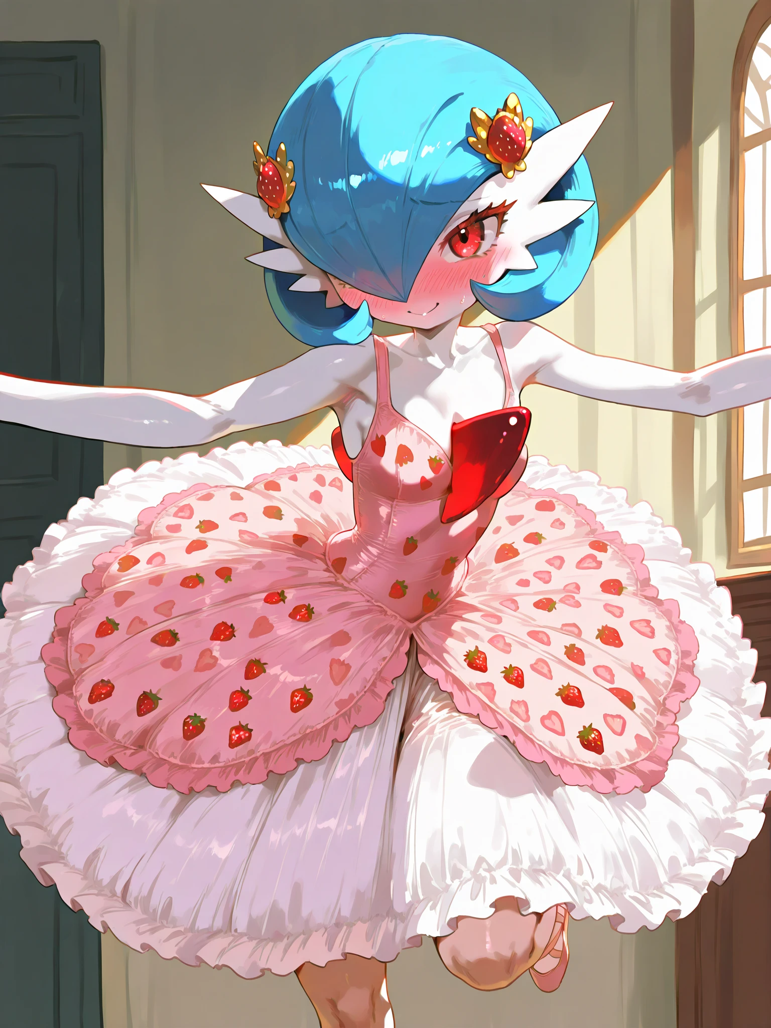 (masterpiece, best quality), 1girl, <lora:Ventricosus:0.8> Ventricosus, 1girl, solo, pink hair, large breasts, pink dress, pink hair, pink eyes, colored skin, monster girl, pink skin, tentacles,
