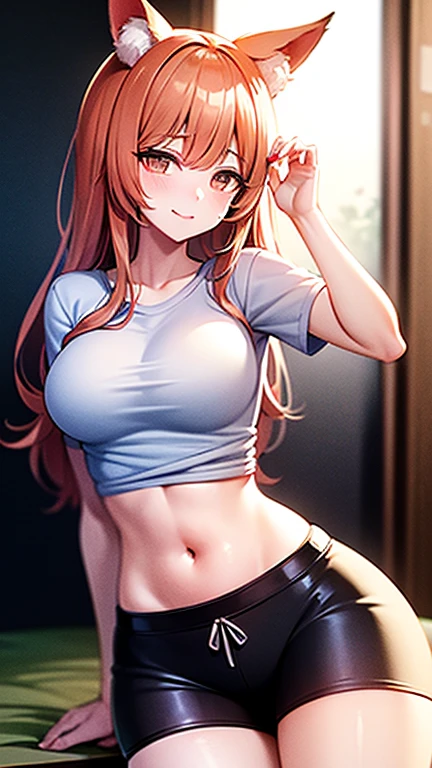 girl,Large Breasts,long hair,Topless,Bow,