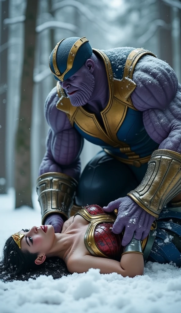 Thanos se coje a gamora