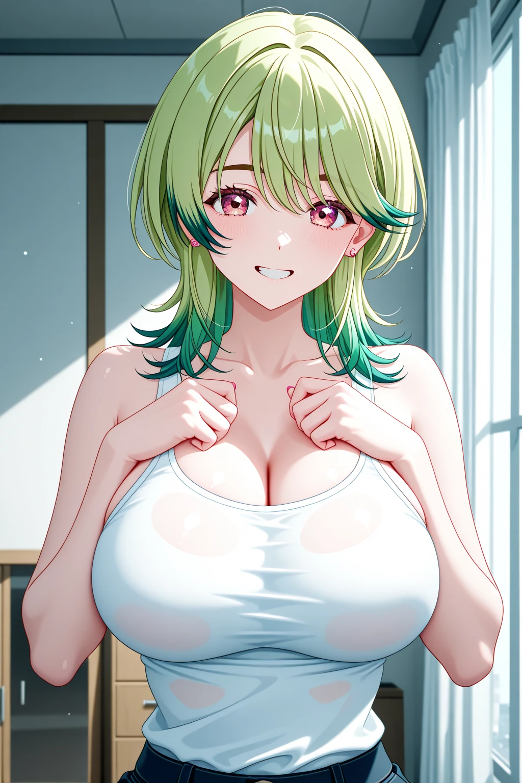 /*quality*/
masterpiece, best quality,detailed,
BREAK,
/*figure*/
1girl,((((((((yukinoshita_yukino)))))))),
BREAK
/*system*/
glamorous,tall,large breasts,
BREAK
/*Hair Type*/
straight hair,
BREAK
/*Hair length*/
{very short hair | medium hair | long hair},
BREAK
/*Hairstyle*/
{blunt bangs | bob cut | ponytail | twintails | drill hair | hair bun | slicked back hair | forehead | single braid | braid hair},
BREAK
/*Hair Color*/
{black hair | blonde hair | pink hair | brown hair | white hair | purple hair | red hair | orange hair | blue hair | yellow hair | green hair | yellow green hair | silver hair | sky blue hair | gray hair | copper hair},
BREAK
/*eye*/
beautiful eyes,red eyes,
BREAK
/*expression*/
{smile | light smile | cheerful | laughing | seductive smile},
BREAK
/*Costume*/
{bikini | micro bikini | school swimsuit | competition swimsuit | loose bikini | frilled bikini | highleg swimsuit},
BREAK
/*Pause*/
{arms behind back | arms up behind},
BREAK
/*angle*/
upper body,front face,front view,
BREAK
/*background*/
(ocean in the background:1.2),(blue sky:1.1),
BREAK
/*Brightness*/
sunlight,