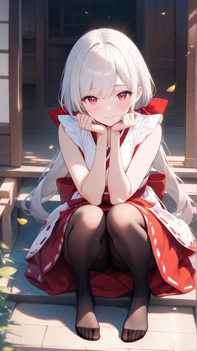 Anime girl sitting in chair,Legs crossed, Splash art anime Loli, loli in dress, small curvaceous loli, the anime girl is crouching, anime visual of a cute girl, anime girl in a maid costume, small loli girl, cute anime waifu in a nice dress, A scene from the《azur lane》videogame, Loli, An anime cover