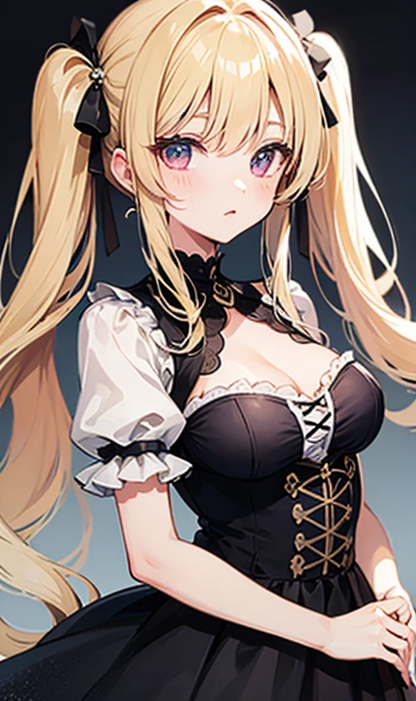 Blonde long hair Marisa Oriental Project beautiful girl