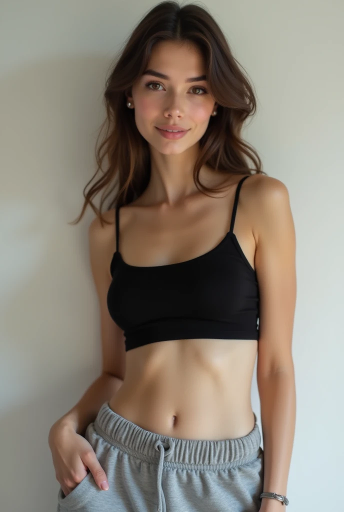 Beautiful woman innocent face