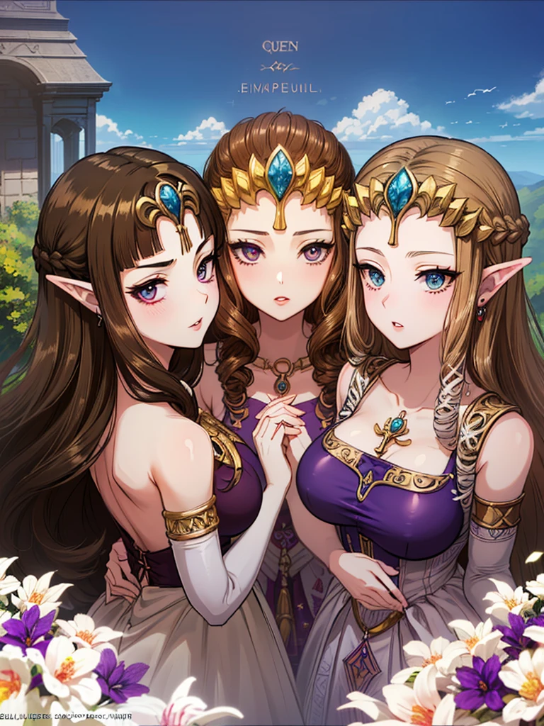((Hands on face)),((((Drooling)))),(((Face close-up))),((())),(((Crying))),((((Please lift your skirt)))))),((Upper Body)),((alone)),((),Anime art style,masterpiece,(Highest quality), (Super detailed),(Very delicate and beautiful),(alone),(detailedな顔と目),Beautiful eyes like jewels,(A truly gorgeous jeweled ruffled rococo ball gown dress),(((Mature Woman,Queen))),((1 Queen in a beautiful embroidery and jeweled absolutely gorgeous rococo ballgown dress with voluminous full length hoop skirt)),((crinoline)),,((Straight hair galore,Very long straight hair with plenty of volume,Super long straight hair)),,Cleavage,(bed),length_gloves,Very gorgeous hair accessory,Sparkling、((((Front Face)))),((((Adult Expressions)))),((((Beautiful Face)))),((((dress)))),((smile)),(((Long Hair)))),((((Straight hair)))),((Cleavage)),((((Dark brown hair)))),Princess Zelda,((chest is slightly exposed)), ((Highest quality)),,(Very detailed) ,((ウェディングdress)),((Put your arms behind your back)),Brown Hair,((Embarrassed look)),Blushing, ((Highest quality)), (Very detailed),((detailed)),(((pray))),Nintendo, The Legend of Zelda),Crying face,Blushing,((alone)), ((Highest quality)), (Very detailed), ,