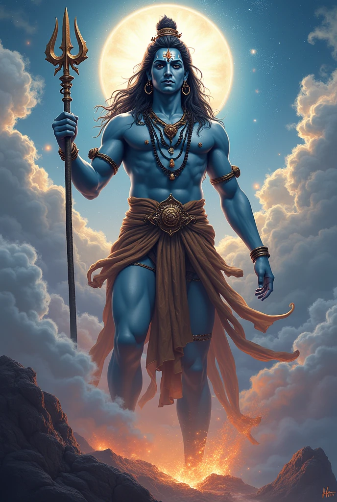 Lord Shiva ardhnarishwer swaroopa 