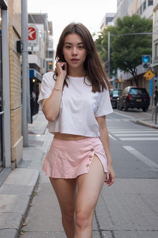 masterpiece、Two beautiful girls、２People Girl、dq manyaとDQ Minnea、Two beautiful sisters、Fine Eyes、highest quality, 超High resolution, (reality: 1.4), Cinema Lighting、Japanese beautiful girl、18-year-old high school student、Asian Beauty、so beautiful、Beautiful Skin、Body facing forward、Full body shot、(超reality的な)、(High resolution)、(8k)、(Very detailed)、(美しくFine Eyes)、(Very detailed)、 (wall-)、Detailed face、Bright lighting、Professional Lighting、Looking at the audience、Look straight ahead、Diagonal bangs、Purple Hair、Nogizaka Idol、Small breasts、Beautiful cherry-colored areola、Erect nipples、Narrow waist、Shaved、masterpiece, highest quality,  1:dq manya、Circlet, choker, bracelet, Bangles, bikini, Loincloth,Loinclothの下はノーパンLoinclothを手で持ち上げ陰部をさらす、2:DQ Minnea, Purple Hair、Circlet, Earrings, choker, bracelet, Small breasts、Beautiful cherry-colored areola、Erect nipples、Narrow waist、Shaved、Orange Dress、The dress is designed with no underwear underneath、No underwear、Lifting her dress to expose her private parts、Dynamic pose, :d, I frowned..,Cowboy Shot, village, rock formations, Mountain, wood
