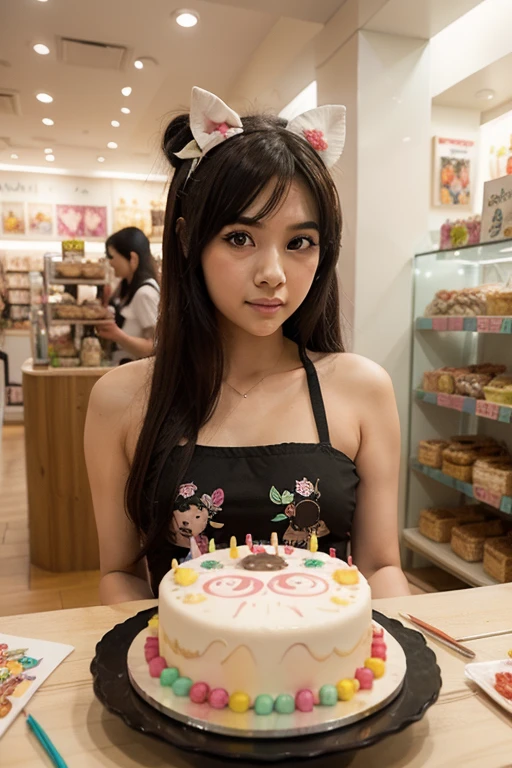 Create a Disney character who loves cake 