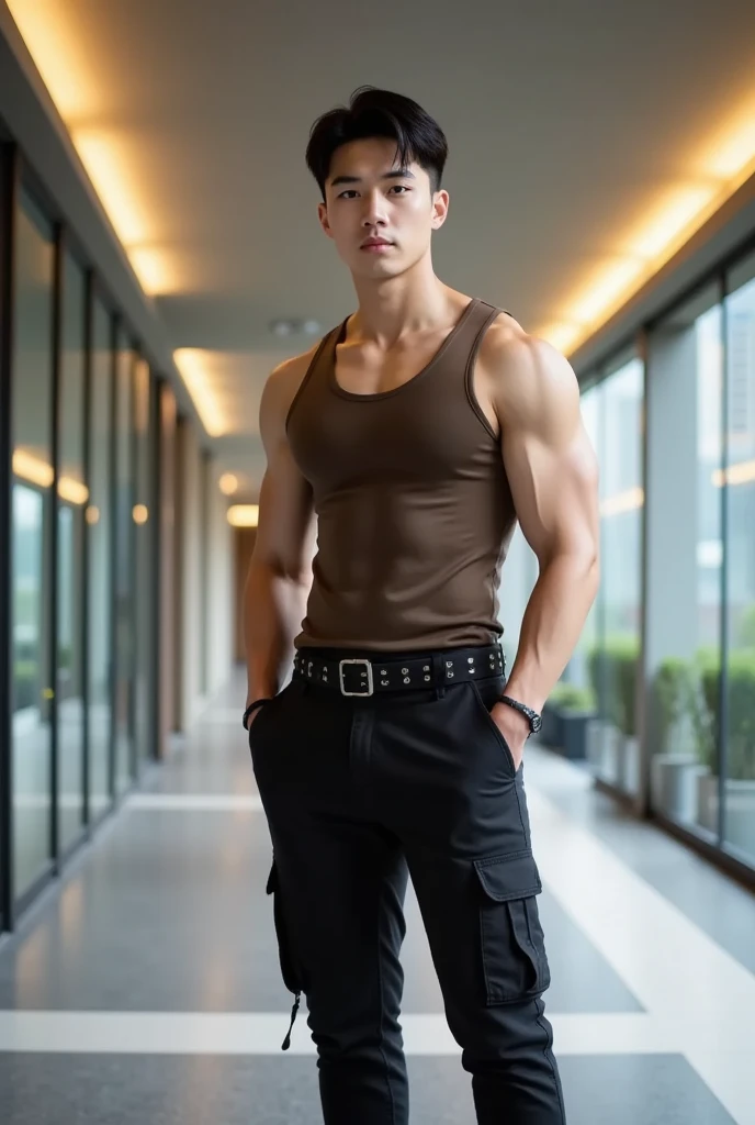 top-quality、​masterpiece、超A high resolution、(realisitic:1.4)、Detailed face、solo、１human male、full body seen , Dark hair、glistning skin、dense skin、(asian human)、architectural、(absurderes、hight resolution、Ultra-detail)、、1 male、Adults、(20-year-old man)、a handsome、tall muscular man、broad shoulder、extra very short hair、angular jaws、thick neck、thick eyebrow、extra very short hair、A darK-haired、fine eyes and detailed face、 Highly detailed CG Unity 8K wallpapers、intricate-detail、(Style Swirl Magic:0.7)、looking at the spectator、solo、(full body Esbian:0.6)、Detailed background、A detailed face、dynamicposes、、Urban background、dynamic compositions、 big muscle、、((((Crotch bulge))))、a handsome、 ((masutepiece:1.4, Best Quality)), ((masutepiece, Best Quality)), (photographrealistic:1.4)、 (police officers) 、 Sweating, (he is wet, Wet 1.2), , Blood vessels in the arm,japanese male、 、Wild personality，Be proactive， micro jock strap ，Right hand handcuffs， full body Esbian，random  pose，eye glasature charm,  16k resolution , ultra-high clarity , Hyperrealism, uhd  , (full body shot) , hips , tall man