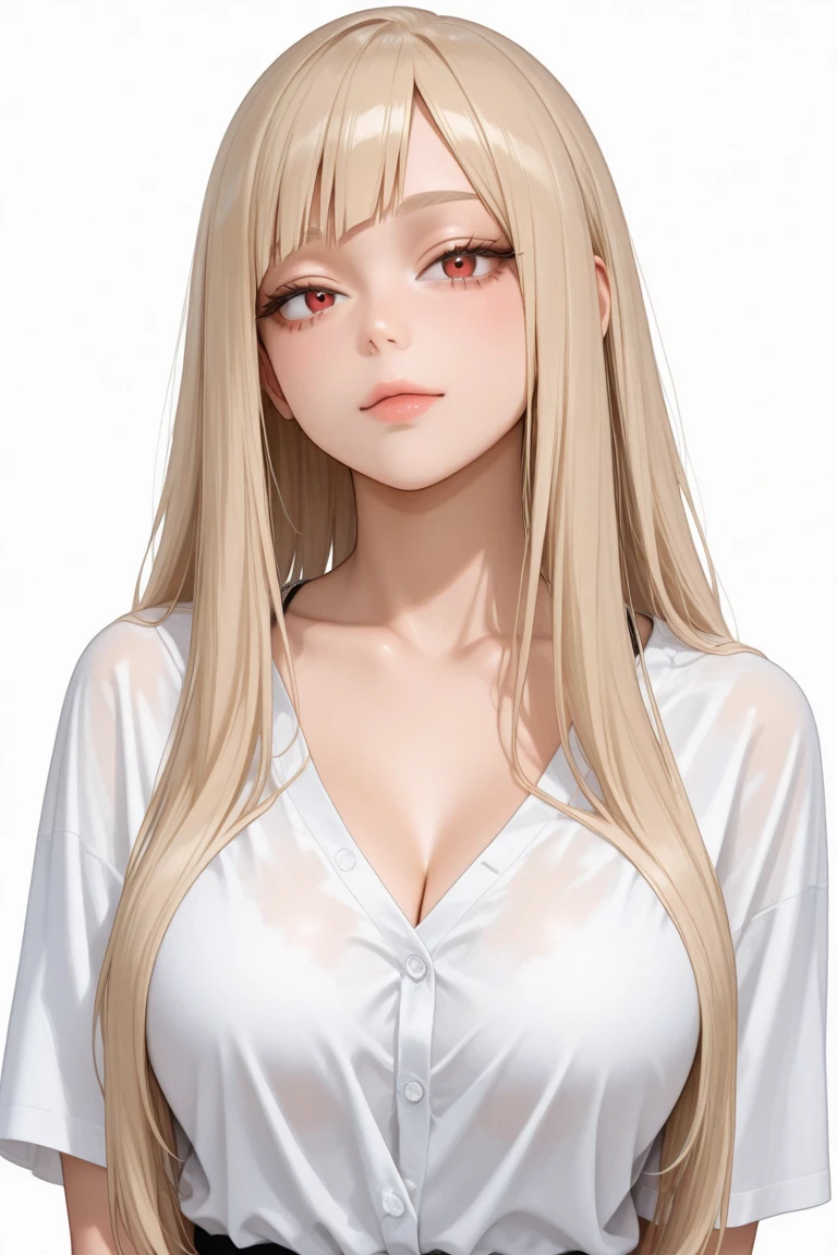 (masterpiece, best quality, ultra high res, beautiful detailed hair detailed face, perfect feminine face), (happy:1.2), sensual lingerie, (close-up potrait:1.2), face focus, ymir fritz, Bedroom,On Bed,Day,Windows, garter belt, garter straps,thighhighs, underwear, white bra,White lingerie, white Lace bra,White lingerie,White Lace panties, (gigantic breasts:1.3), huge cleavage, collarbone, bare shoulders, armbands, blue eyes, blonde hair,Long_hair,hairband,blunt bangs, 1 girl, 20yo,Young female,Beautiful Finger,Beautiful long legs,Beautiful body, Beautiful Nose,Beautiful character design, perfect eyes, perfect face,expressive eyes,perfect balance, looking at viewer,(Focus on her face),closed mouth, (innocent_big_eyes:1.0), (Light_Smile:0.3), lens flare, sharp focus, volumetric lighting, trending on artstation, pixiv, by sakimichan, george kamitani, akira yasuda, alphonse mucha, greg rutkowski, gil elvgren, william-adolphe bouguereau, official art,extremely detailed CG unity 8k wallpaper, perfect lighting,Colorful, Bright_Front_face_Lighting,White skin, (masterpiece:1.0),(best_quality:1.0), ultra high res,4K,ultra-detailed, photography, 8K, HDR, highres, absurdres:1.2, Kodak portra 400, film grain, blurry background, bokeh:1.2, lens flare, (vibrant_color:1.2),professional photograph, (Beautiful,large_Breasts:1.4), (beautiful_face:1.5),(narrow_waist)