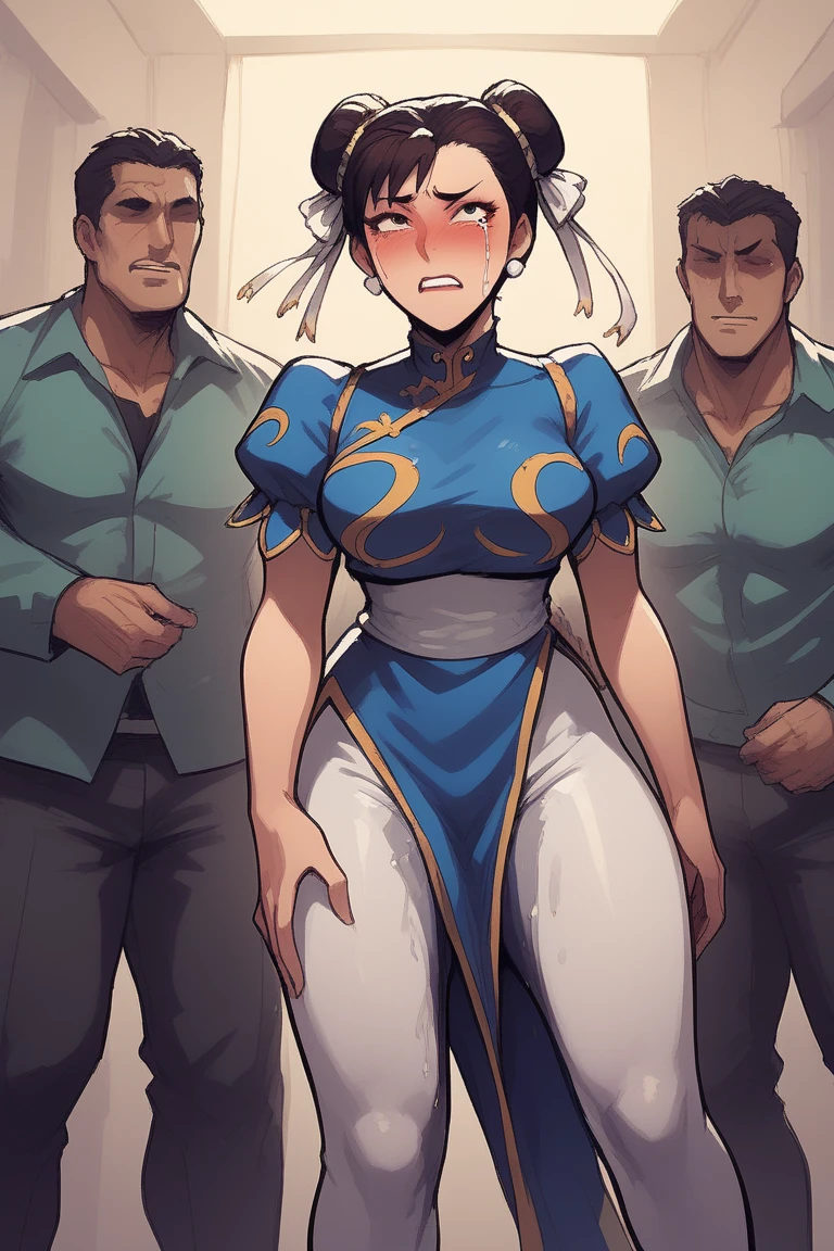 and, Chunli, mirror, Thin thighs, Hard nipples, Thick eyebrows, Tight buttock muscles, Waist, Center of chest, andても幸せです, Brown pantyhose, long autumn, Salaryman in a short uniform, sexy, Raw work,(Crazy behavior:1.8)、China dress、Beautiful Face、Garter Stockings、((Breast swelling))、Body facing towards the camera、(Put your hand in your crotch:1.2)、Grab and expose your chest 、(Night Park:1.2)、Grab me by the buttocks、彼女の周りの数人の男が彼女のGrab your chestいる.、Grab your chest、((Multiple hands))、Group of guys、Crowdsurfing、There were a lot of men around her..、(Who will take her body??々)、Multiple hands、狂った群衆andお尻を掴む、Grab your chest、Cut the skirt、Panties exposed、There are men around her、((Many people are clutching their chests))、Pulling on clothes、andても濡れて汗をかいている、tears、(There are no women in the crowd)、Men grabbing the neck、