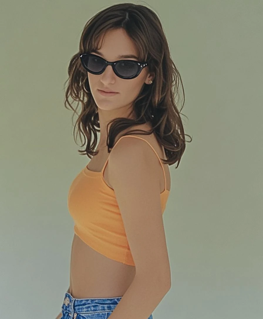 Beautiful 1 woman, perfect body, big tits, small waist