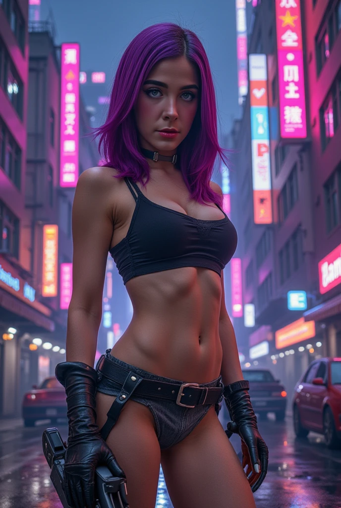 A closeup of Kristin Kreuk in a neon suit, Ambiente ciberpunk, cyberpunk with neon lights, Luz cyberpunk brillante, agachada,Vibraciones ciberpunk, cyberpunk lighting, estilo ciberpunk, neon cyberpunk style, en el estilo cyberpunk, mira ciberpunk, cyberpunk dreamy girl, Foto Ciberpunk, neon cyberpunk, cyberpunk aesthetic, ropa de calle ciberpunk, cyberpunk aesthetic, Cyberpunk art style, Portero del streetwear cyberpunk,sabes, dedos perfectos,neon hair color, Textura de detalle, detalle del cabello,Pantalon long fluo, hermoso rostro,pelo ondulado,Detailed neon black shoes.,