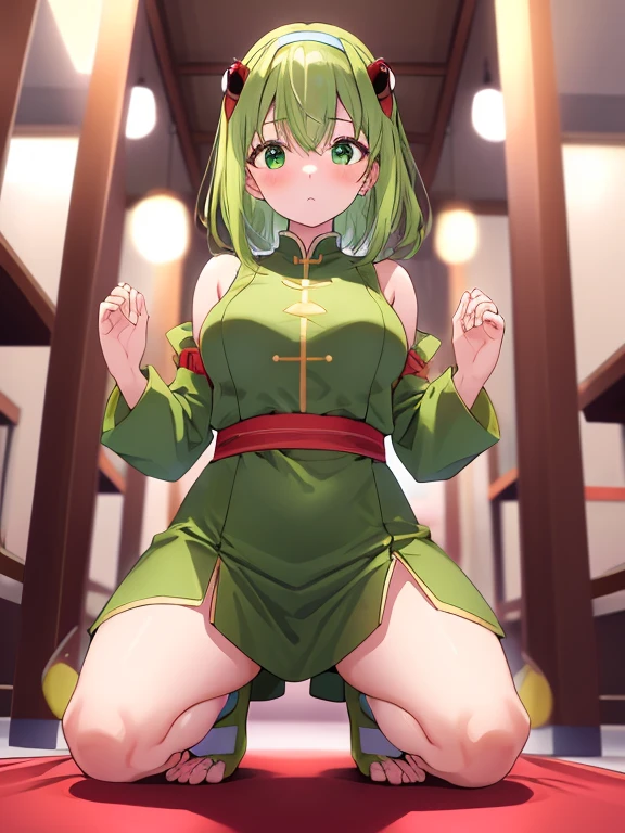 nsfw:1.5,1 mature female,Age 25,(A female fighter is surrounded and attacked by multiple goblins during a battle.),Goblin in heat,monster,(blush,Are crying:1.5、tears),((Torn china clothes:1.5)),(Torn clothes:1.5)、Dynamic pose,Dynamic Angle,Micro Panties、Huge Breasts:1.5、((Overflowing Sex Fluids:1.2))、vagina、SEX、boss goblin、gang rape、(Moss green penis)、A male goblin in heat and erection、Goblin pulling clothes、Wide-open legs、Fuck from behind、Side Ponytail