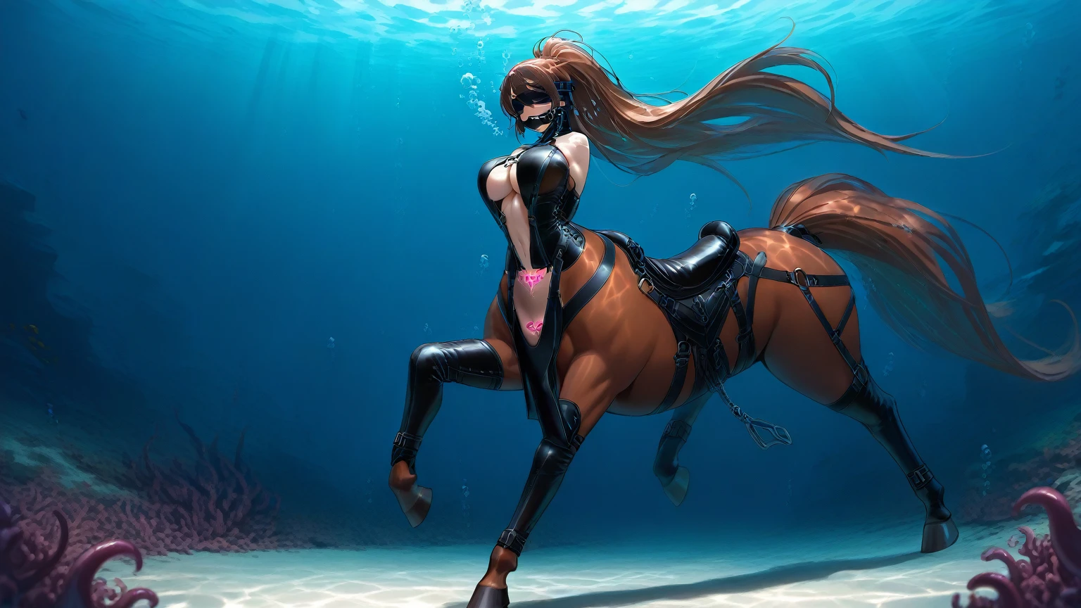 Close-up of Anna in bikini and sword, Wallop and Krenz Cuschardt, trending on cgstation, cute sexy ass, Mermaid cyborg with laser whip, flop and loss draw, wallop art, Artgerm and Ati Gailan, Krenz Kuschard and Artgerm, titi luadtone、Anna of Arendelle