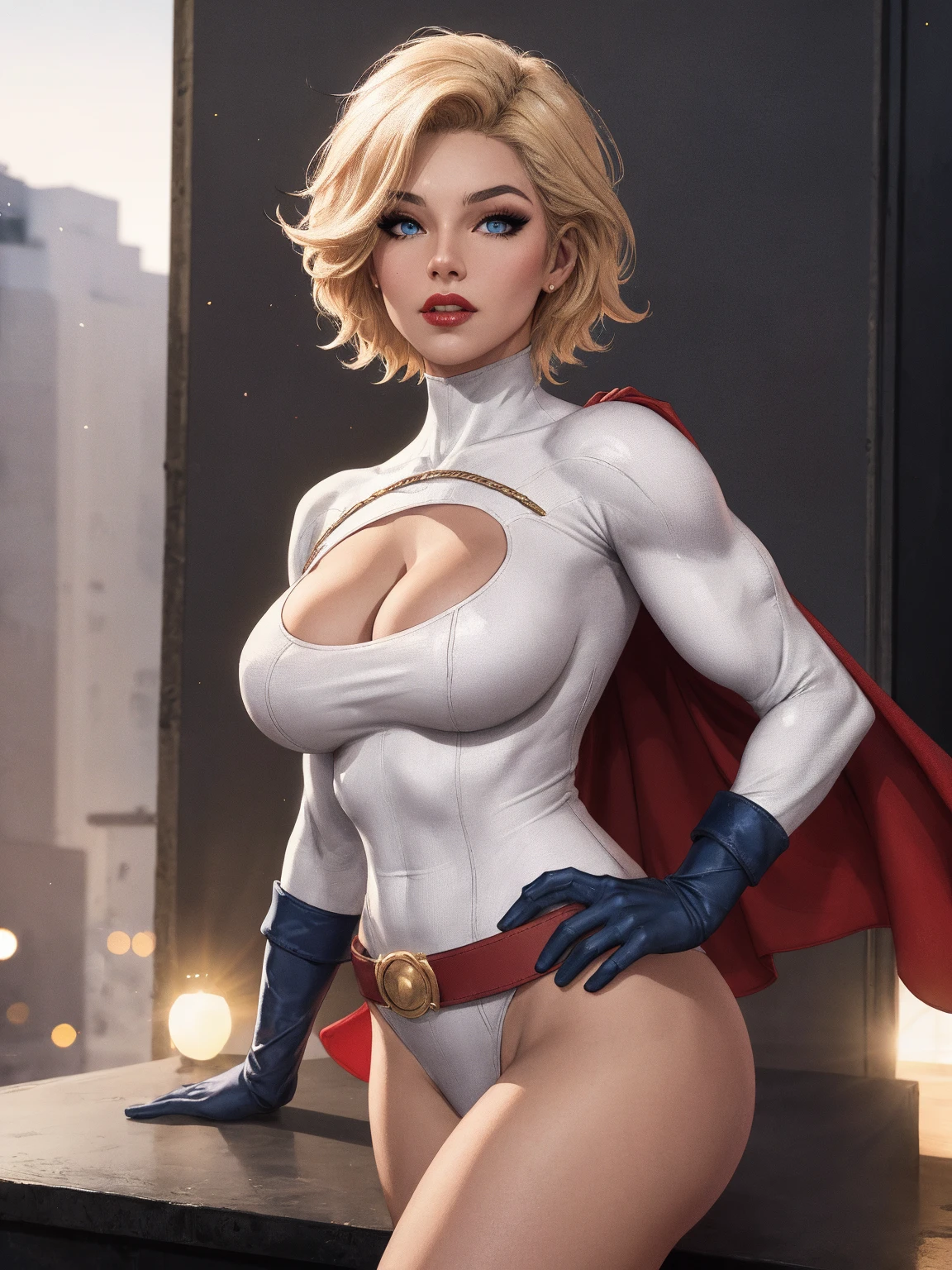 encanto cautivador power girl, powergirl