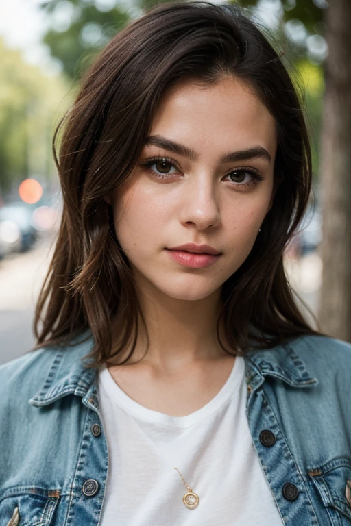 A girl 