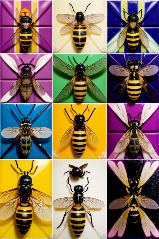 dibujos minimalistas de abejas