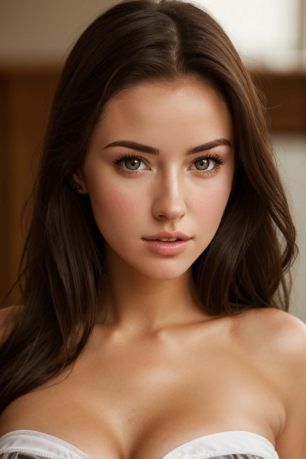 （best quality，High resolution，master piece：1.3），tall and beautiful woman，frontage，Long dark brown hair with loose waves, ((Nude, nipple, pussy))，(Full body), Sit chair and open legs ,show nipple and pussy, dark alley， Beautifully rendered facial and skin texture details，charming eyes，charming eyes，double eyelid, Young lady age 20, gorgeous, cute girl, attractive girl, stunning girl, gorgeous young lady, fine dining restaurant on the mountain in Positano in Italy, gorgeous elegant attractive, enjoying life!!! Elegant, sitting at a table with plates of food and a glass of white wine,  sunset, near dark background.