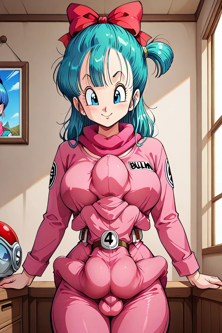 (masterpiece, best quality, ultra-detailed, best shadow), (detailed background, pastel fantasy), (beautiful detailed face), high contrast, (best illumination, an extremely delicate and beautiful), cinematic lighting, a pretty bulma girl, perfect body, big thighs, miniskirt, clay like artstyle, kawaii style, pixar style, dynamic pose, dreamlike aesthetic,