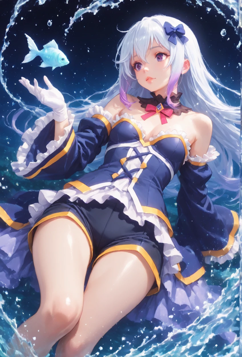 8K resolution、((premium))、((masterpiece))、((Ultra-detailed))、1 female、alone、Unbelievably absurd、Brightly colored eyes in your pocket、upスケール,Voluminous hairstyle,Focus on the face,up