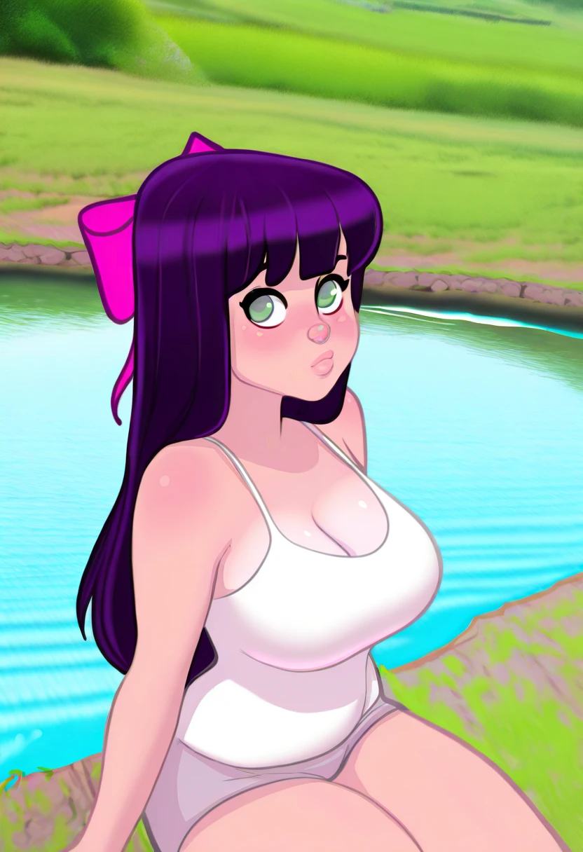 girl with huge boobs,   <lora:getaicartoon:0.7>,masterpiece, getaicartoon,solo