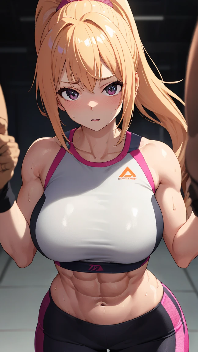 gym, workout, hot, sweating, sweaty, white clothes , white yogapants, tan, big , tan skin, Best quality, massive breasts, massive ass, very curvy, dark brown skin, long blond hair, yellow eyes,black skin, dark skin, slutty, gyaru, full lips,gym, white clothes, yoga pants, gym, massive, sexy, pinned down, pinned fown by men, black skin, kabedon, kabedon slam, woman pinned down against the wall, pinned against wall, milf, milf pinned down by a group of guys, , sex, sexy,flirting guys, milf, humorous breasts, curvy body, kabedon, holding woman against wall,, nsfw, 🔥 eyes wide open, shocked, !!! ,black skin, fully covered, in gym, in gym hall, groped,, surrounded, scary , sex, sex from behind,blonde, blonde hair, ponytail black skin, dark skin