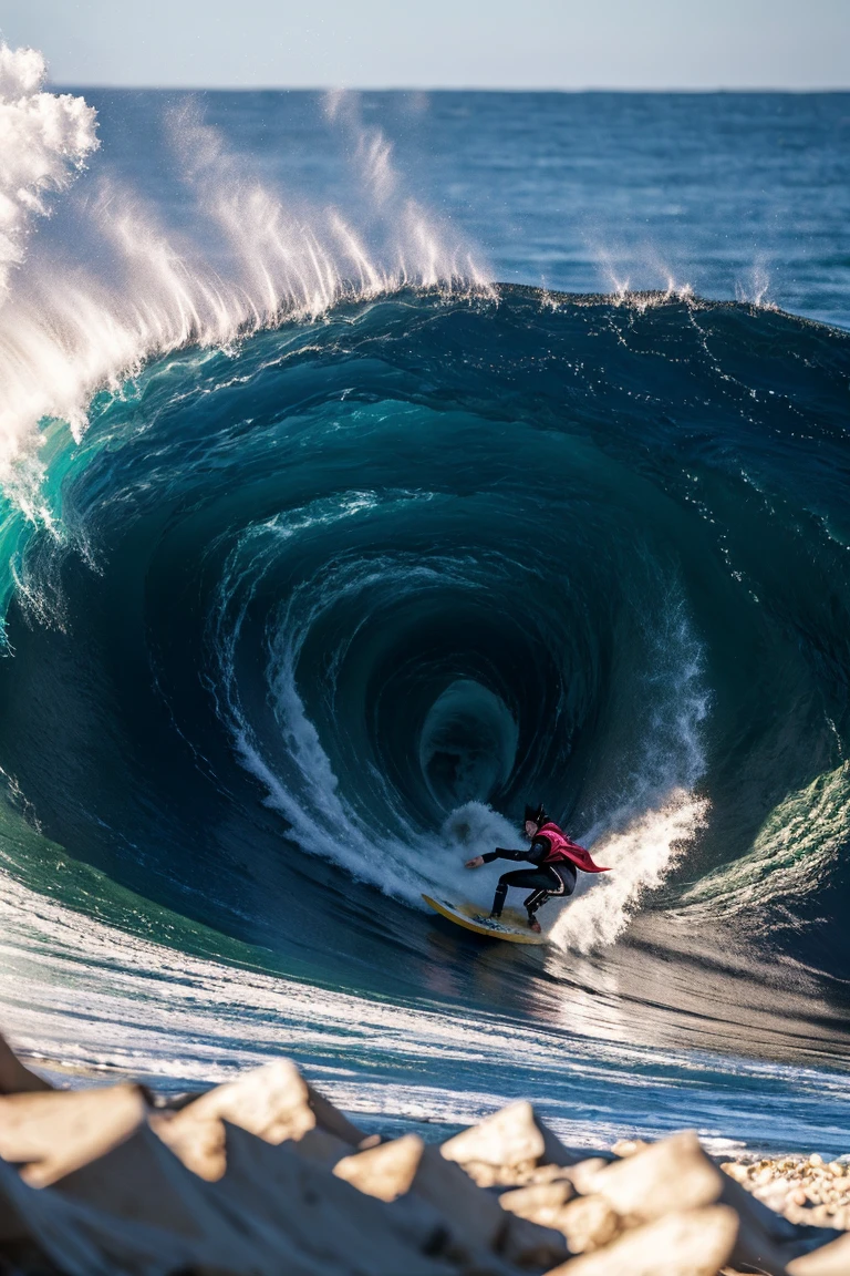 Naruto,Tsunate big wave