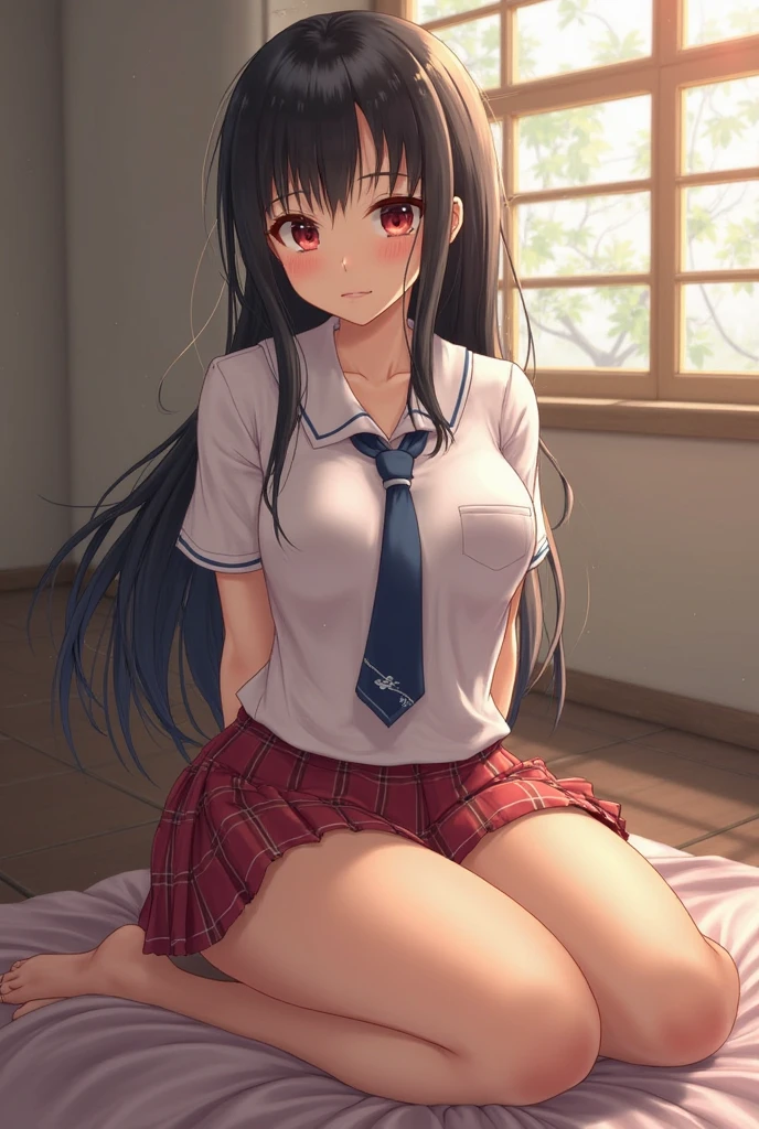 (masterpiece:1.3, highest quality, Ultra-high resolution, Very detailed), (Realistic:1.1, photoRealistic:1.4), Beautiful illustrations, Perfect lighting, colorful, Written boundary depth, Beautiful detailsまでこだわった髪, Beautifully detailed face, Beautiful details, Beautiful clavicle, Beautiful body, Beautiful breasts, Beautiful thighs, Beautiful feet, Beautiful fingers, View your viewers, 1 girl, Japanese, high school girl, Perfect Face, (Perfect Anatomy, Anatomically correct), Cute and symmetrical face, Baby Face, Sunburn, Shiny skin, (Mid-length hair:0, Twin tails:0, blonde:0), Asymmetrical bangs, blue eyes, Long eyelashes, (Mid-chest), thin, ((Collared short-sleeved shirt, Light blue shirt, , Grey plaid pleated skirt, To the Navy)), No pants, (Beautiful views), evening, (Outdoor, distant cityscape), Are standing, (peace sign), (Cute Smile, Blushing、Upward glance, Open your mouth), (Very open vagina:1.4),(Sometimes inserting a thick erect penis into the vagina:1.5),(Ejaculation competition:1.8),(The face of an orgasm:1.2),(Pregnant loli girl:0.6),(Violated from below by a big man with a huge erect penis:1.2),(Sweaty Loli Girl:1.7),(Tsundere girl:1.32),(Sister gets fucked from behind by brother's penis:1.4),((((Sexual intercourse party:1.6))a9)