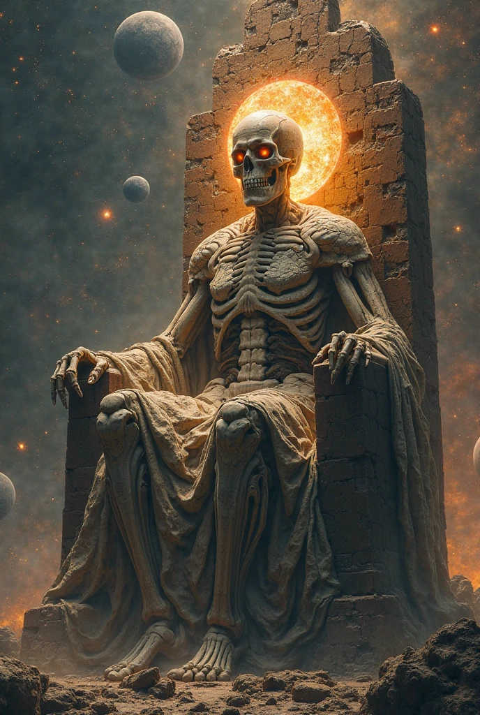 8k, UHD, HDR, intricate details, Photo, a man talk to each other over a pile of corpses,The image depicts a group of rock star with various powers and abilities, standing together in front of a fiery background, Appendix architecture made of skeletons., Fancy, intricate, elegant, Very detailed, centered, symmetry, chart, intricate, volumetric lighting, beautiful, masterpiece of rich deep colors, sharp focus, ultra detailed, In the style of Dan Mumford and Marc Simonetti, astroPhotografía 