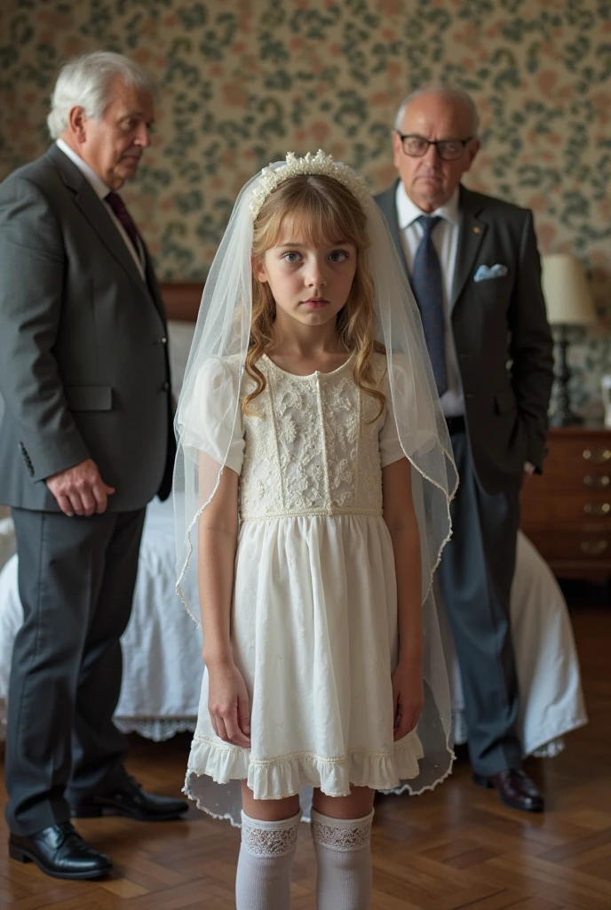 Girl making her first communion, Boys were chasing him, he went to the bathroom and it was scary