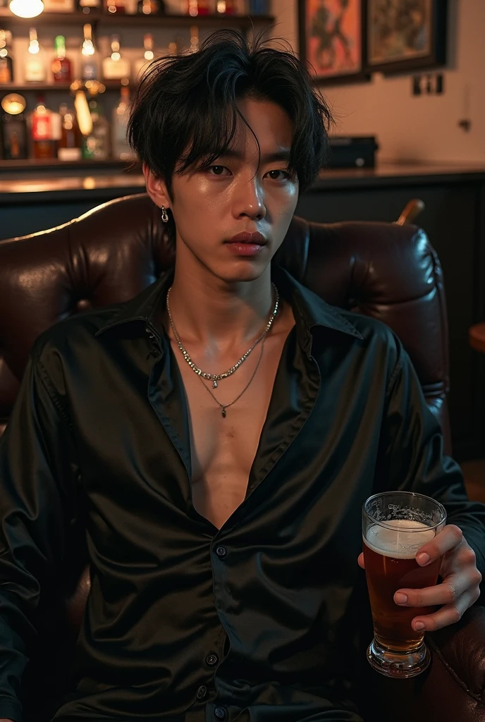 1boy、Photo Quality、Cute handsome man、Mash Hair、Japanese male, 、Completely naked、Full nudity、erection、Huge penis、Highest quality、Realistic、beautiful、Lots of bottled beer、bottle wine、Surrounded by whiskey bottles、Inside the apartment、Candle flame、A wall full of canned beer