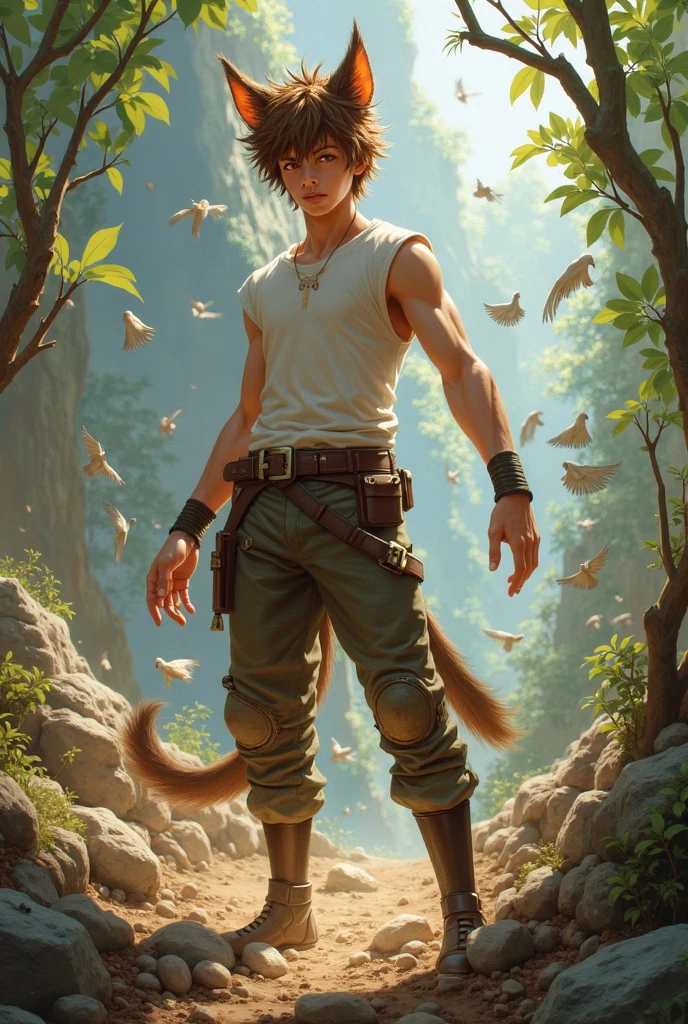HALF ANIMAL BOY