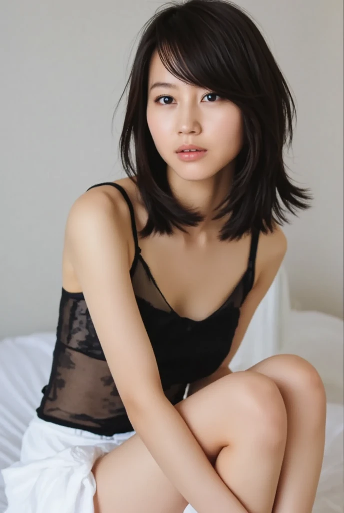 not wearing clothes、Completely naked、I can see the whole body、Sitting and opening your legs、I can see your butt hole、cute、spread legs、Lower body is naked、not wearing clothes、（flat chest,small breasts,Infant-sized chest,flat）I can see your breasts,I can see your nipples,Lower body is nakedです,I can see your butt、The labia majora are visible,I can see the clitoris,You can see the nipple masterpiece:1.2, highest quality, photorealistic stick), 1 girl, Not at all, pixie cut:1.2, 12 years old, ,, ((cowboy shot)),clean hands