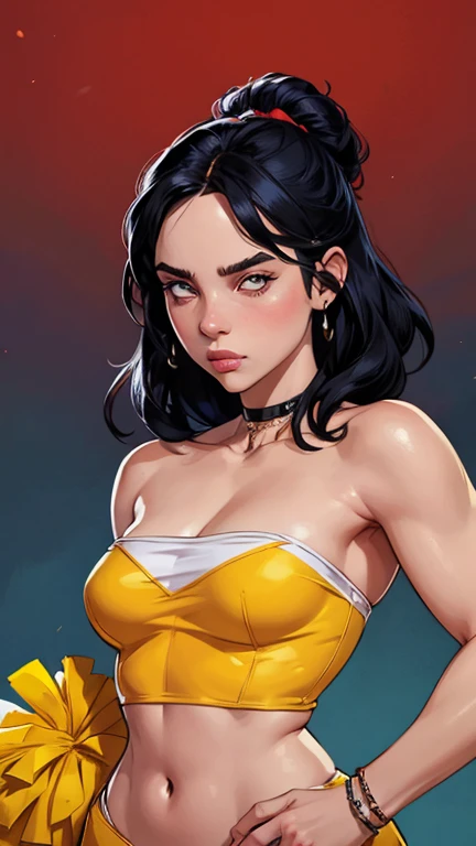Superwoman has large breasts