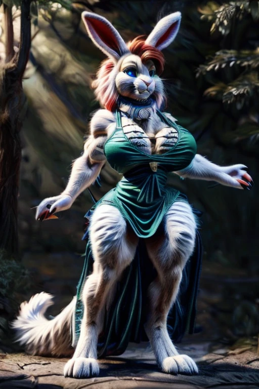 through friends, Aunt Fox, (Detailed pubic hair), Peek at viewers#39;Perspectives, Fluffy, own, 1 girl, A high resolution, realistically, Cute look, It looks embarrassing, ((Structural details are clear、's, Slim, The soft, 4K, Upscale, high detal, (), Delicate fur, Green gemstone necklace, (loincloth outfit), tribe outfit, ((The tail  in the right place)), posing in a forest, Aunt Fox v4, 1 plump girl, own, hair-bun, Background with, wild west, shaggy, Foxman, medium, blackbody, Black fur, medium, Lop, a skirt, Clothes are, bolo tie, eye glass, femele, fully dressed, shaggy, eye glass, the hair, hair over eye, Mature humans, A mature woman, Red body, Red fur, red hair clothes, Red ears, blackbody, White fur, Wide hips, Black furry hands，humongous large breast