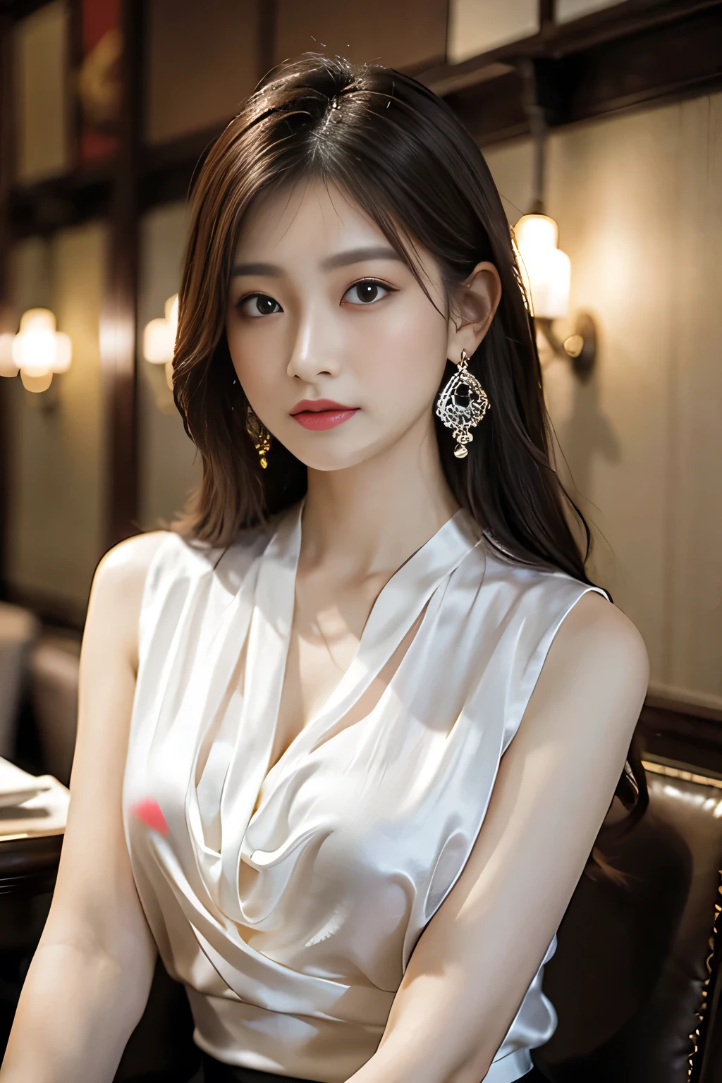 top-quality, masutepiece, Ultra High Resolution, (Photorealistic:1.4), Raw photo, 32K Portrait, Extremely detailed, Cowboy Shot, 1girl in, The most famous Japan actresses,Shiro wearing only a bright evening dress, Innocent smile, Looking at Viewer, Extremely beautiful face, amazingly beautiful big black eyes, Very beautiful hair, Very beautiful lips, Very beautiful skin, Very beautiful breasts, Amazingly beautiful cleavage, Very beautiful body, Very beautiful shoulders, Very beautiful arms, Perfect five fingers, Detailed face, Detailed eyes, detailed hairs, Detailed lips, detailed skins, Detailed body, detailed arms, Detailed Five Fingers, Detailed evening dresses、