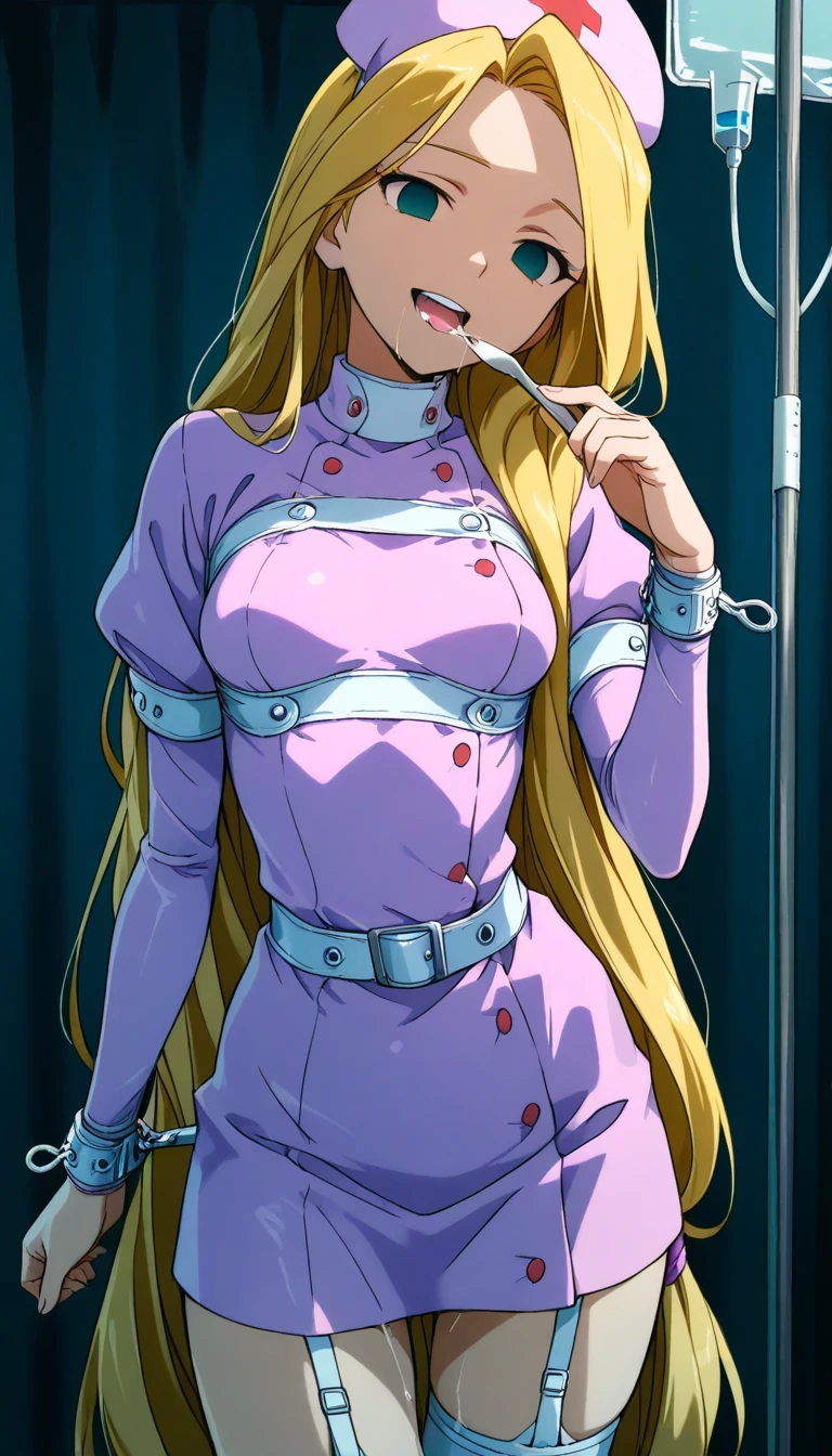 Anime. 1 Girl. Cutie. Amputee. Slave. Disabled person. Quadruple amputation. Blonde. Long hair. Wavy hair. Green eyes. Beautiful eyes. Perfect eyes. Expressive eyes. Ideal face. Beautiful nose. 16 years. Small breasts. Flat chest. Urinary incontinence. Wants to pee. I need to pee. A strong, desperate urge to pee. She peed herself. She peed in her panties. Urine leaks from the perineum onto the floor. Urine runs down my thighs. Ideal anatomical body. Body with amputated limbs. Armless. Legless. Dirty tunic. Torn tunic. Slave collar. Dirty panties. Torn panties. Sitting. Full height. Wheelchair. Fantasy city. Street. Slave market. Beautiful character design. Shiny skin. Whole body. NSFW. Official art. Extremely detailed CG Unity 8k wallpaper. Ideal lighting. Ultra high resolution 4K. Super detailed 8K resolution. A high resolution.