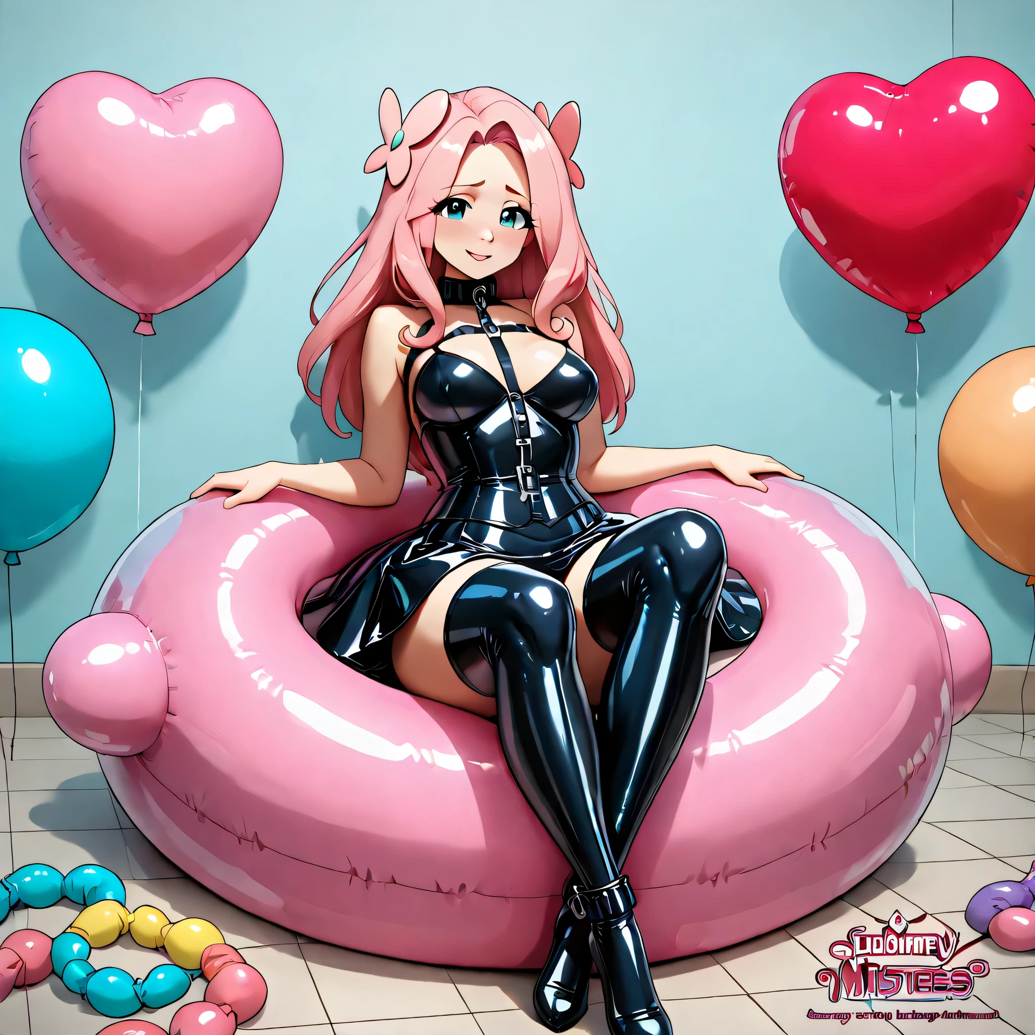 Sexy . . (perfect colors ).. (oily skin) . . Thick collar. Princess bubblegum.. . . . Handcuffed. .. . . high heels. vibrators . cumming. Ballgag . Drool. Latex swimsuit.