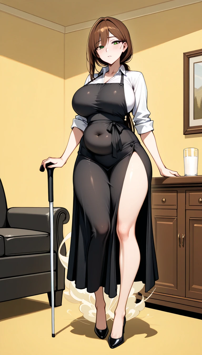 65-year-old female teacher, Long Hair(Gray Hair), Cowboy Shot, Long dress, A light smile, White Stockings, 8K, Green Hair, 8K 円, High quality illustrations, Dynamic Lighting, Exquisite detail, pregnancy9Monthly Women,Nicole Kidman,Mature Woman, Mom Type, Mom Type, Very large breasts:1.7,Curvaceous figure, Bright red lips, Perfect body, Sensual appearance, Curvy Model, Very plump body, Sensual body, Plus Size Women, Attractive plus size model, Illustration of a curved hourglass,blue eyes: 1.7. Shine:1.2,Standing pose,(Glaring at the camera), Nicole Kidman, pregnancy9Monthly Women, Very large breasts:1.7,65-year-old female teacher, Long Hair(Gray Hair), Long dress